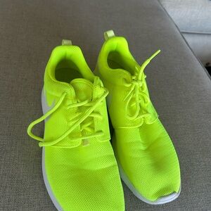 Nike Neon Yellow Athletic Sneakers